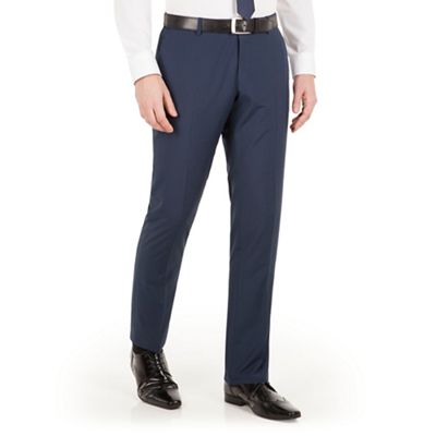 Red Herring Blue puppytooth slim fit trouser